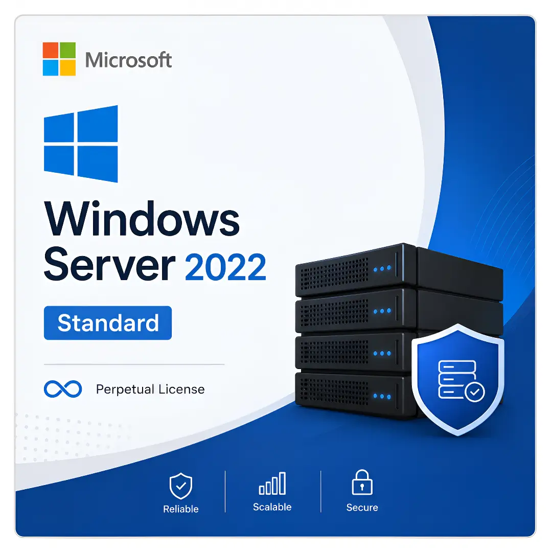 Windows Server 2022 Standard – Perpetual License