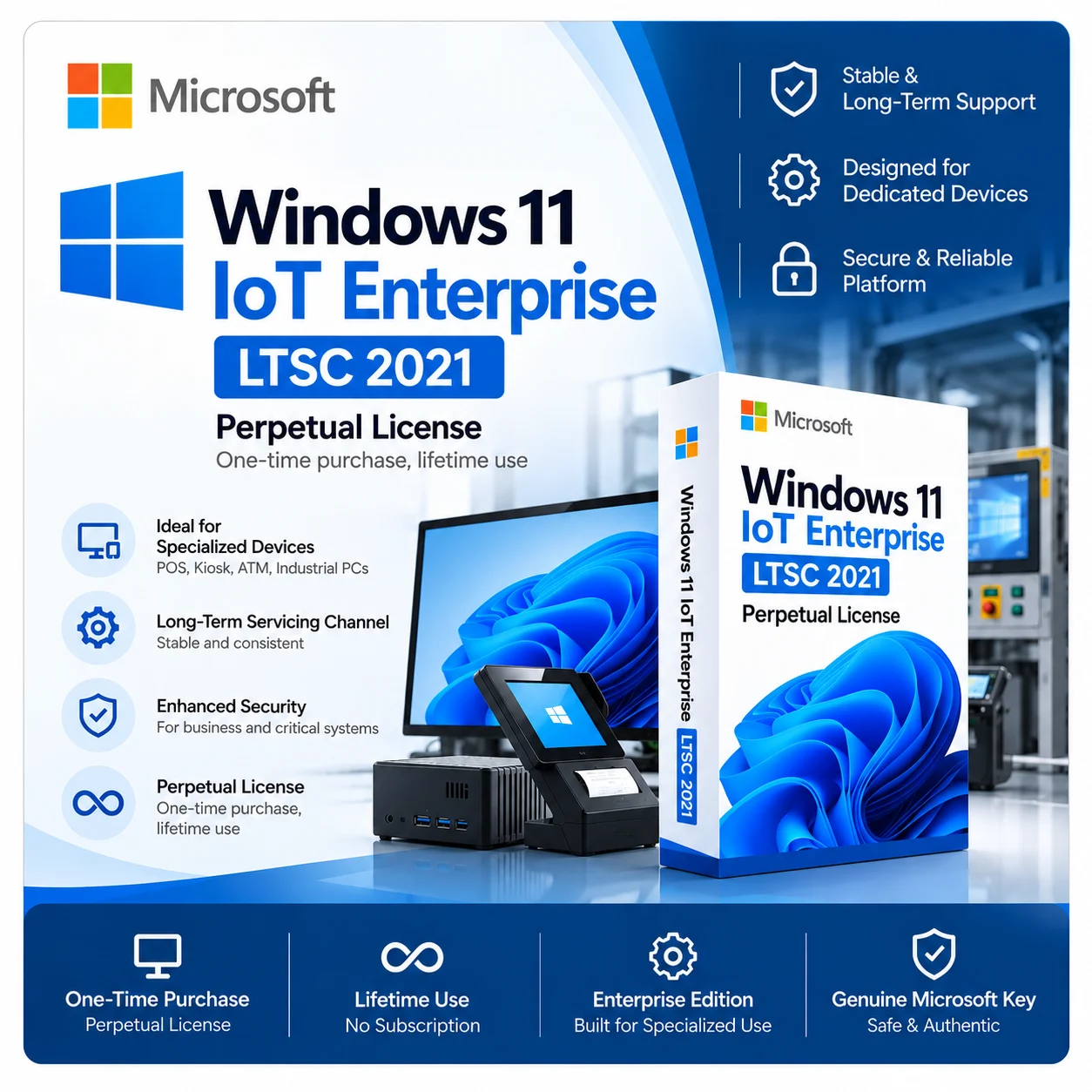 Windows 11 IoT Enterprise LTSC 2021 License